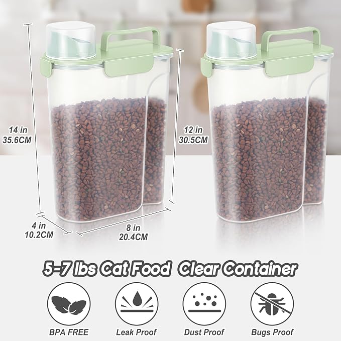 5-7Lbs Dog Cat Food Storage Container - Image 5