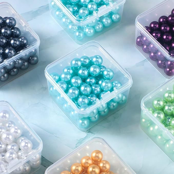 48 Packs Clear Small Plastic Containers Transparent Storage Box - Image 4
