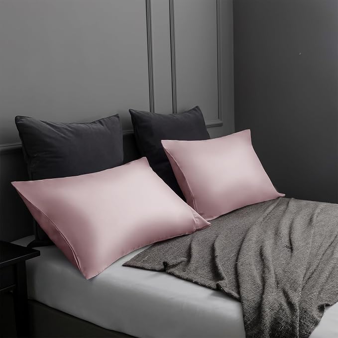 TELUS Pillow Cases King Size 2 Pack, Bamboo Rayon & Lyocell Pillowcase - Image 8