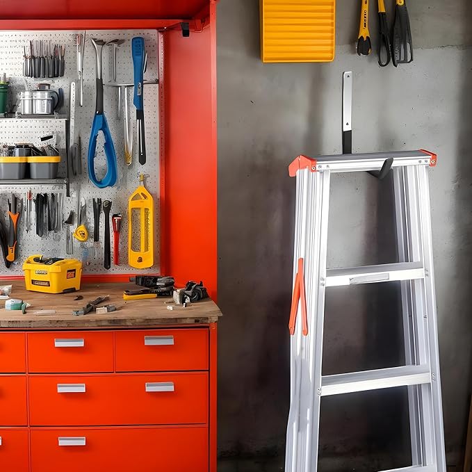 Garage Hangers, 6-Piece Space-Saving Organizer Rack - Image 2