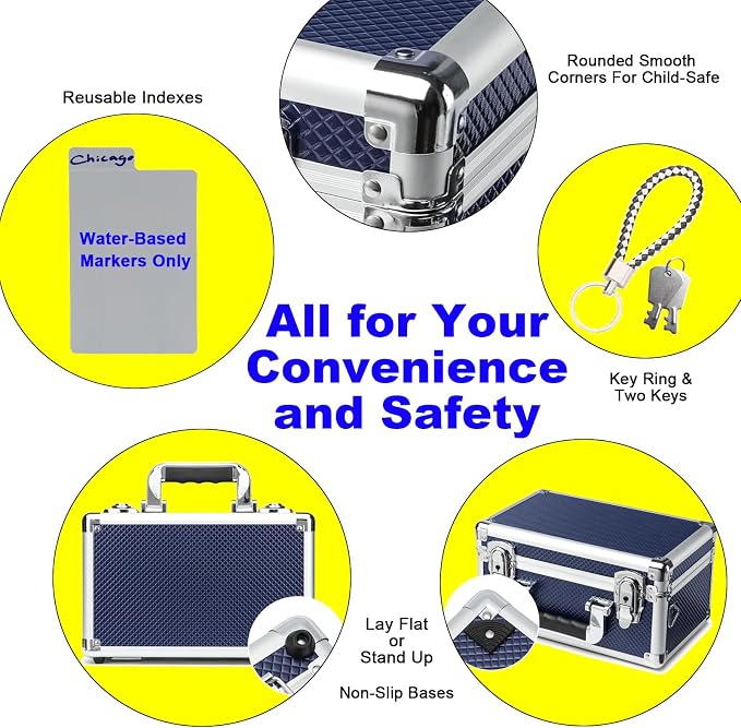Multi color Card Storage Hard Case, Sports Card Collection Boxes, Trading Cards - Image 6