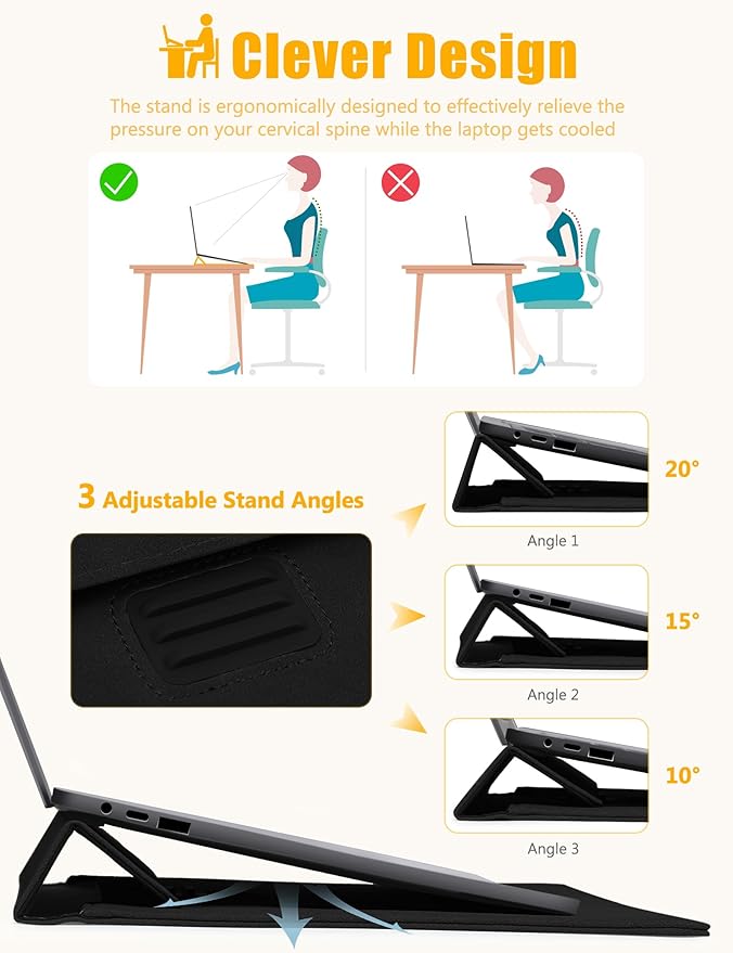 HYZUO 13 Inch Laptop Sleeve - Image 2