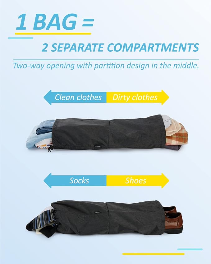 BAGSMART 6 Set /4 Set/2 Set Compression Packing Cubes - Image 2