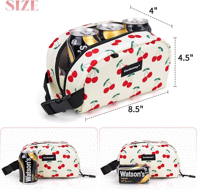 Cerbonny Small Cooler Bag Freezable Lunch Bag - Image 3