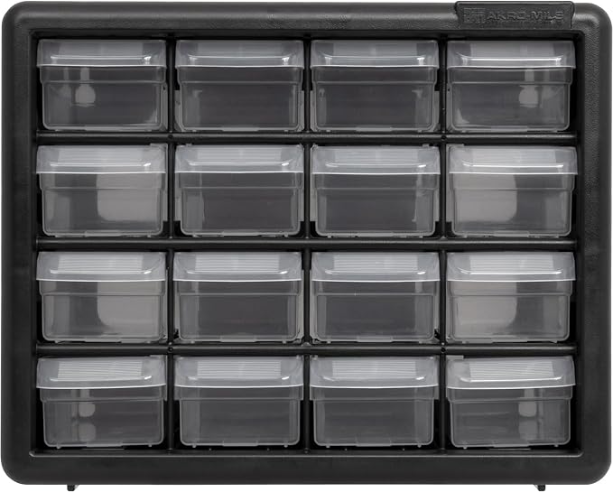 Akro-Mils 16-Drawer Plastic Cabinet - Image 16