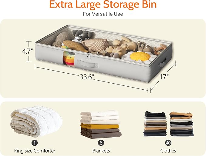 Under Bed Storage Containers - Image 2