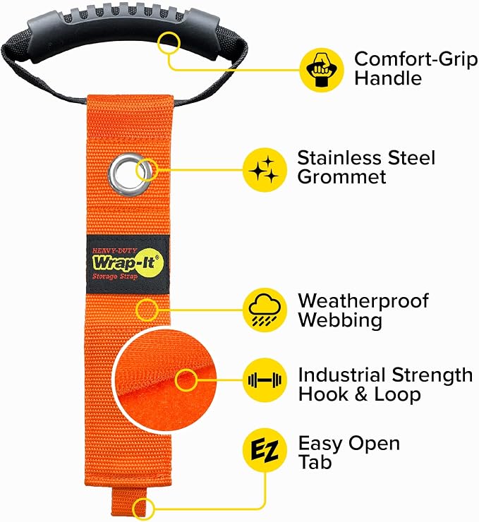 Easy-Carry Wrap-It Storage Straps - Image 5