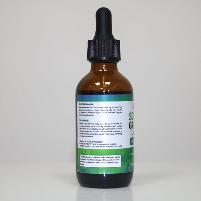 2 Pack Soursop Graviola Leaf Extract Liquid Drops Supplement - Image 9