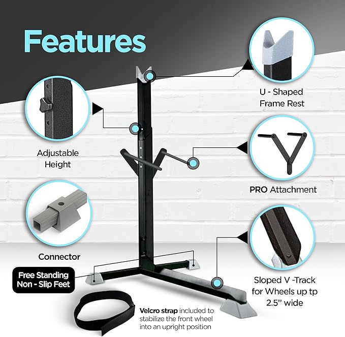 Bike Nook Pro Stand & Vertical Storage Rack - Image 5