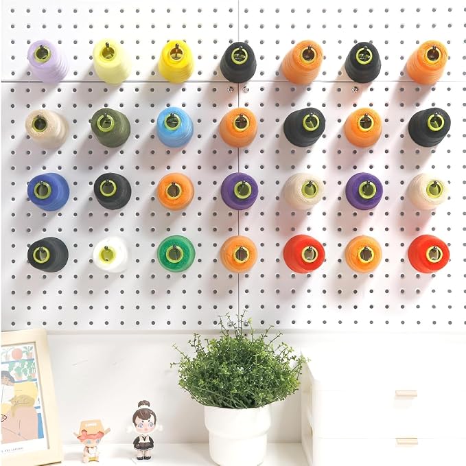 HUHOLE Pegboard Hooks 4 Inch 50PC, Ideal Garage Organization, Wall Storage Tool - Image 8