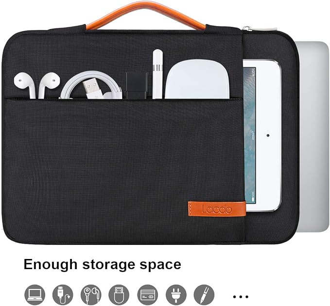 Lacdo 360° Protective Chromebook Case 11 Inch Laptop Sleeve - Image 2