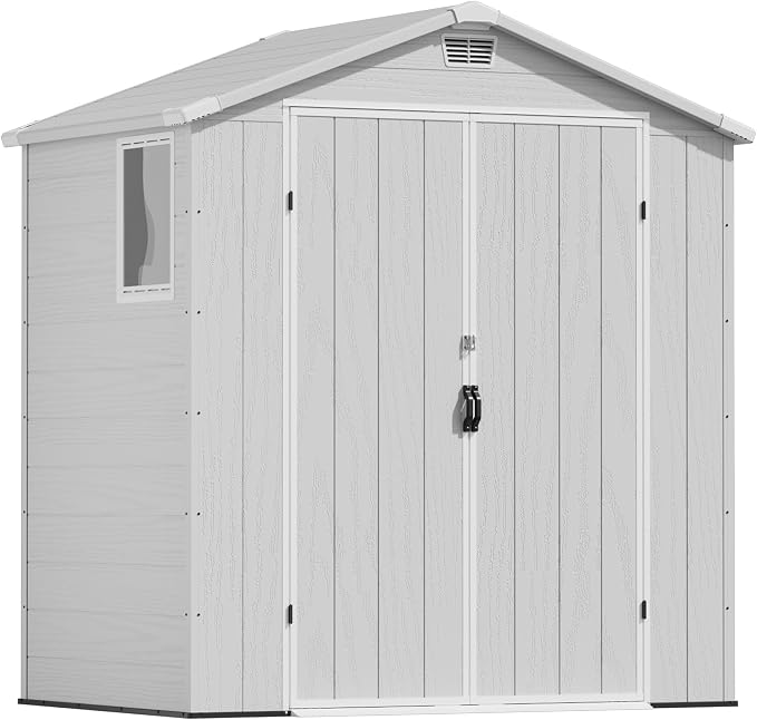 Devoko 6x4 FT Plastic Outdoor Storage Shed by DEVOKO