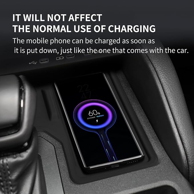 smabee Center Console Wireless Charging Protective Mat - Image 3