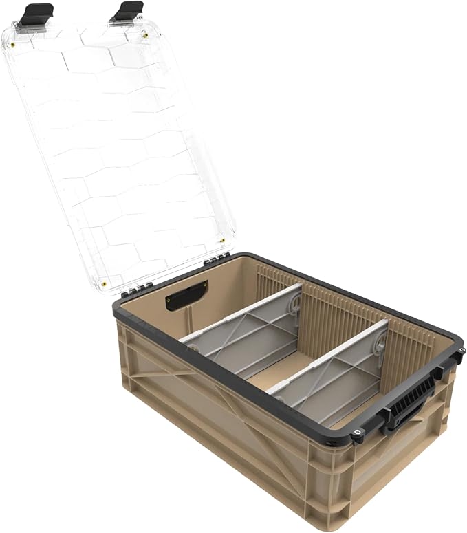 SIDIO Weather Resistant Stackable Storage Bins - Image 2