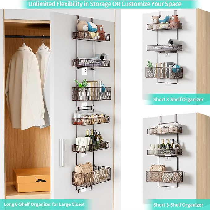 HapiRm Over Door Organizer Storage - Image 6