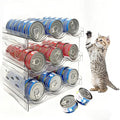 Cat Food Can Organizer, Can Organizer by Rvelidode