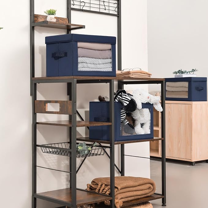 Foldable Storage Boxes with Clear Window - Image 4