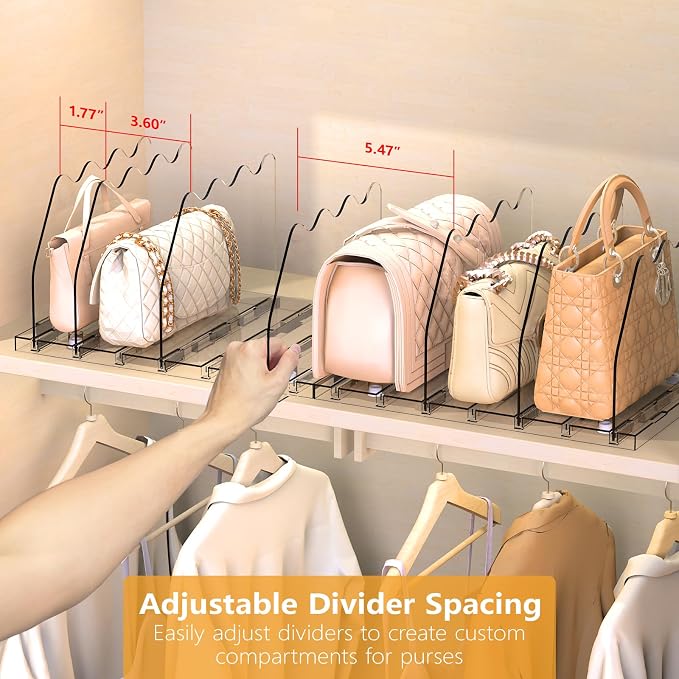 Ronlap Purse Storage Organizer for Closet, 4 Pack - Image 4