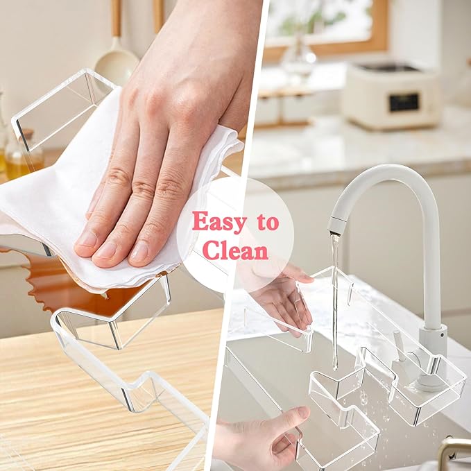 11" Acrylic Heart Shaped Charcuterie Tray, Reusable Serving Cake Candy Dish - Image 5
