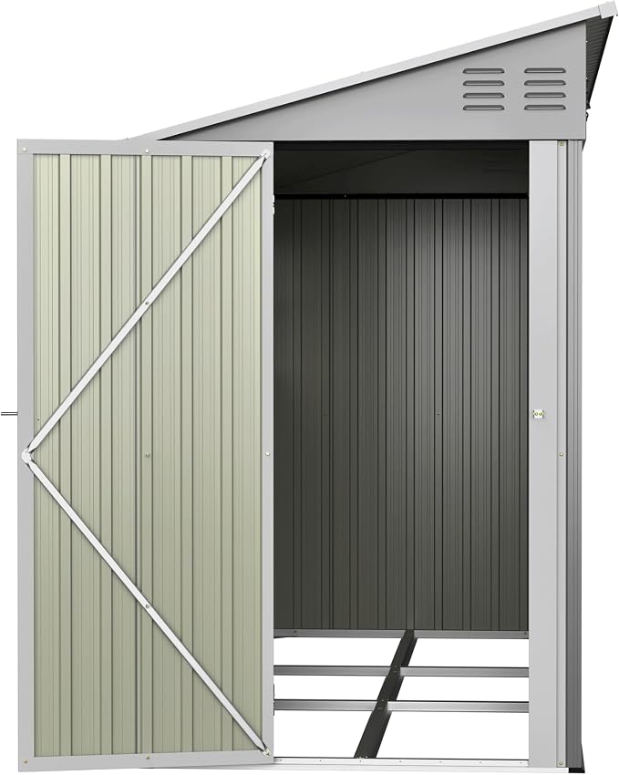 4' x 10' Outdoor Storage Shed - Image 5