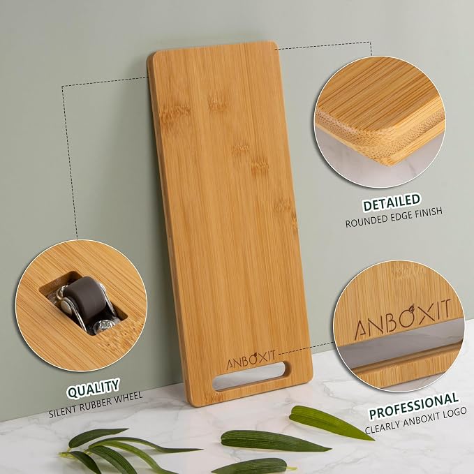 Bamboo Appliance Slider, Sliding Tray - Image 3