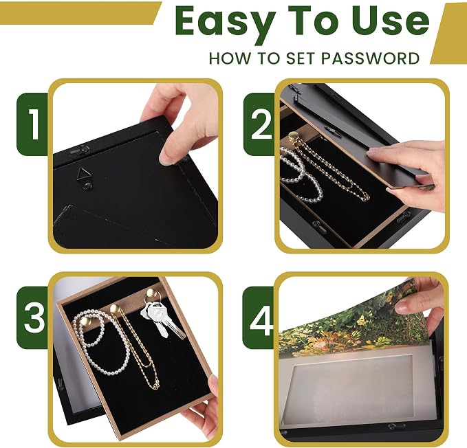 Diversion Safe 6.5"x8.5" Picture Frame Safe - Image 3