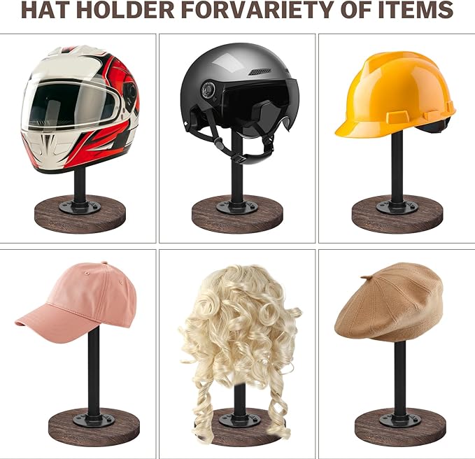 4Pcs Tabletop Hat Stand Cap - Image 3