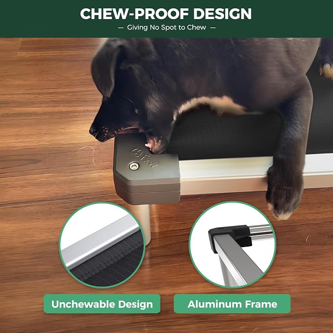FXW TitanNest Chew-Proof Elevated Dog Bed, Raised Cot - Image 4