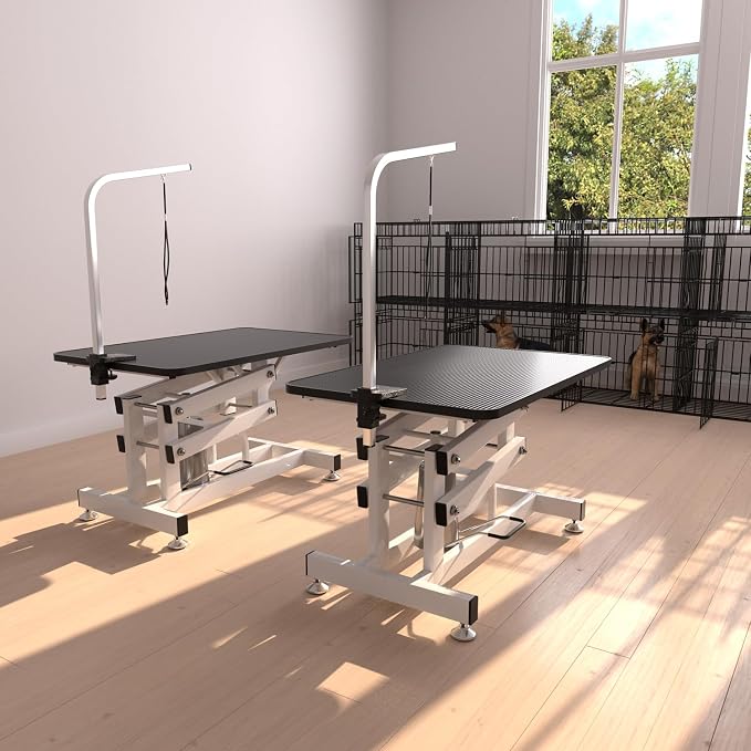 Hydraulic Dog Pet Grooming Table, 42 Inch Heavy Duty Z Lift Structure - Image 9