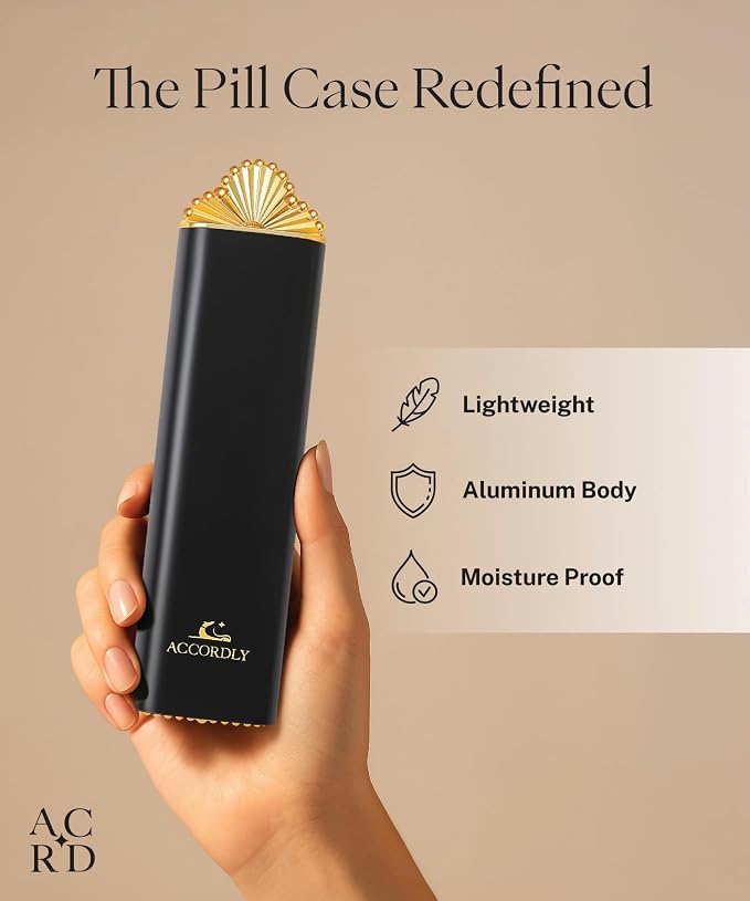Premium Weekly Pill Organizer, 7-Day Compact Pill Case - Image 4