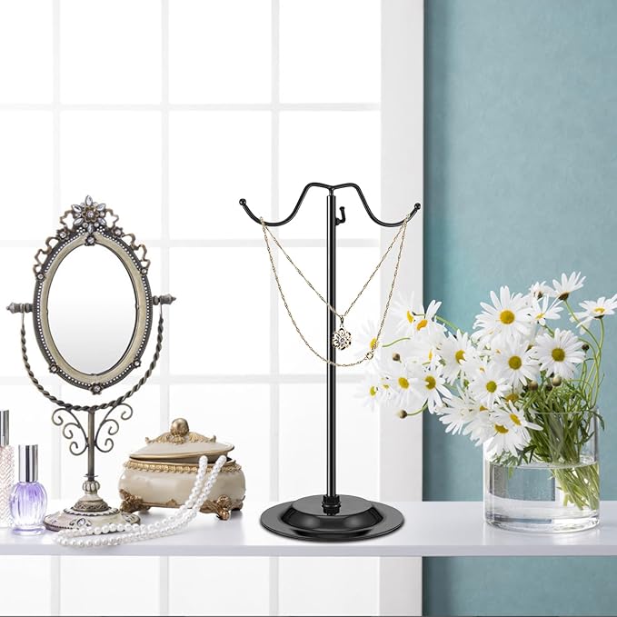 4 Pcs Purse Display Stand Adjustable Height Handbag Display Stand Metal Handbag - Image 7