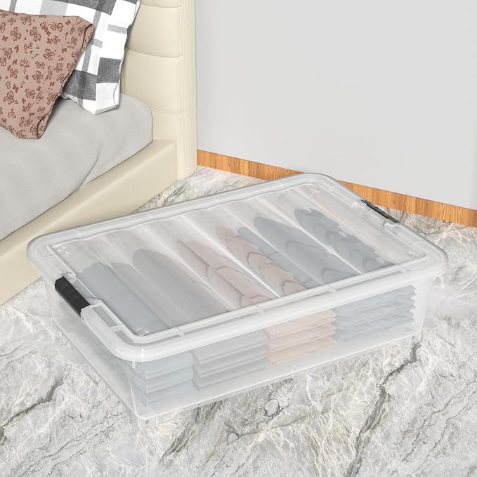 3 Packs 50 Liter Under Bed Storage Container - Image 6