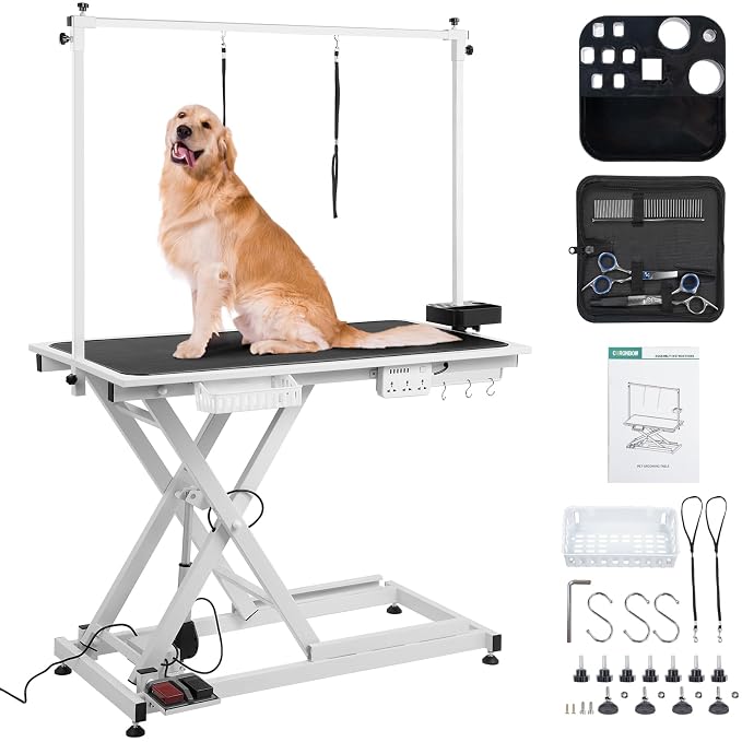 Electric Dog Grooming Table 50" by UrbanVista