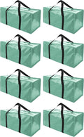 Extra Large Moving Bags with Zippers & Carrying Handles, Heavy-Duty Storage Tote by PANDA+JOYS