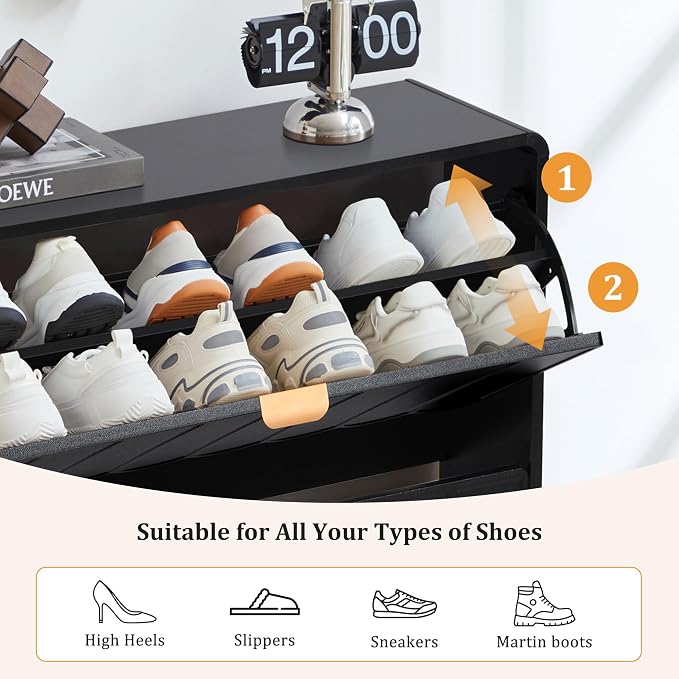 Shoe Storage Cabinet for Entryway - Image 3