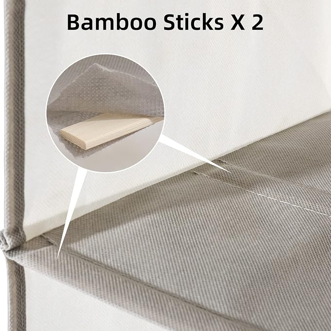 2 Packs Hanging Closet Organizer, 4-Shelf Closet Organizers and Storage - Image 4