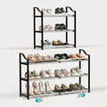 3-Tier Shoe Rack Expandable Shoe Rack by Unknown