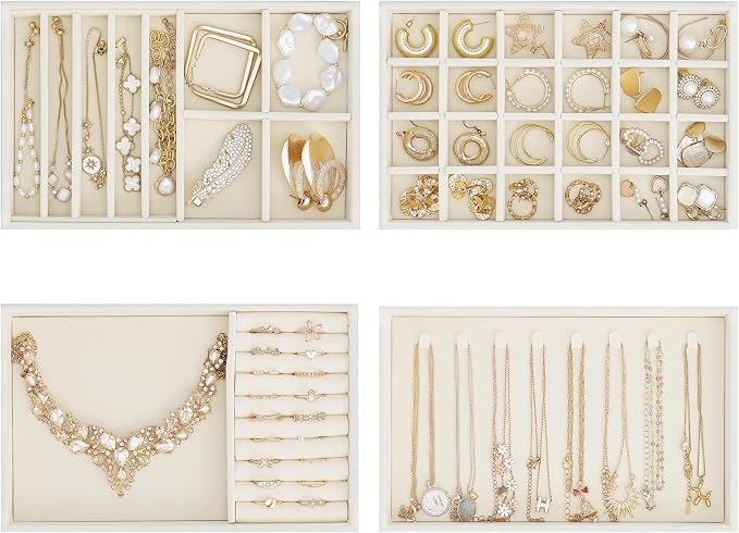 ProCase Stackable Jewelry Organizer Trays by ProCase