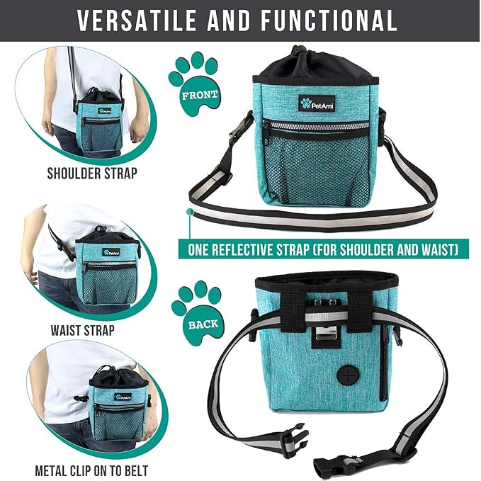 PetAmi Dog Treat Pouch | Dog Training Pouch Bag - Image 4