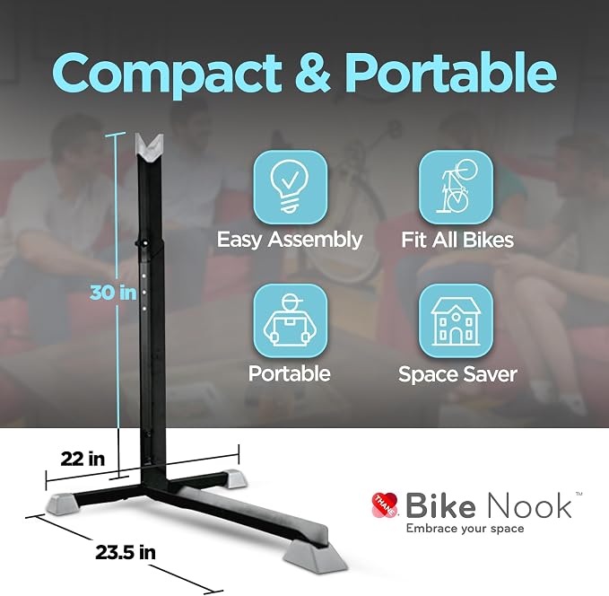 Bike Nook Bike Stand & Vertical Storage Rack - Image 8