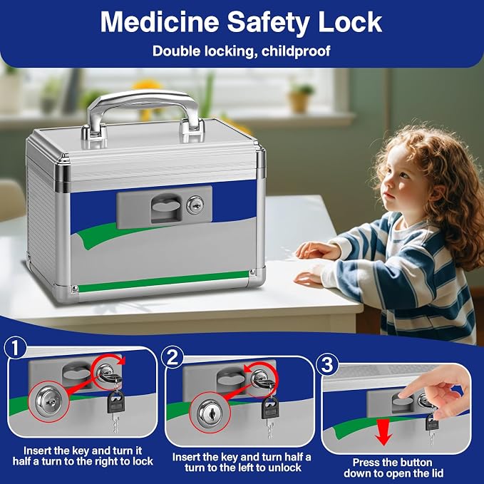 Medicine Lock Box for Safe Medication - Image 3