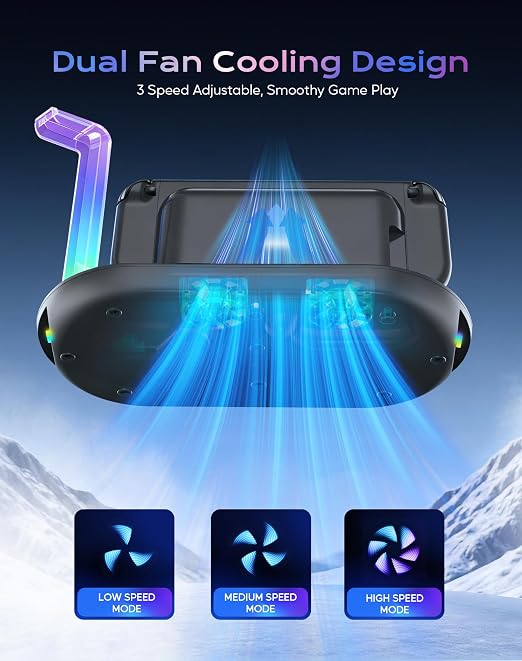 Uxilep Switch 2 Charging Dock, 4 Joycon 2 & Pro Controller Charger, Switch 2 - Image 4