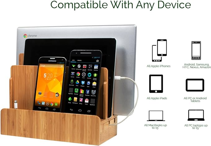 Great Useful Stuff G.U.S. Multi-Device Charging Station Dock & Organizer - Image 2