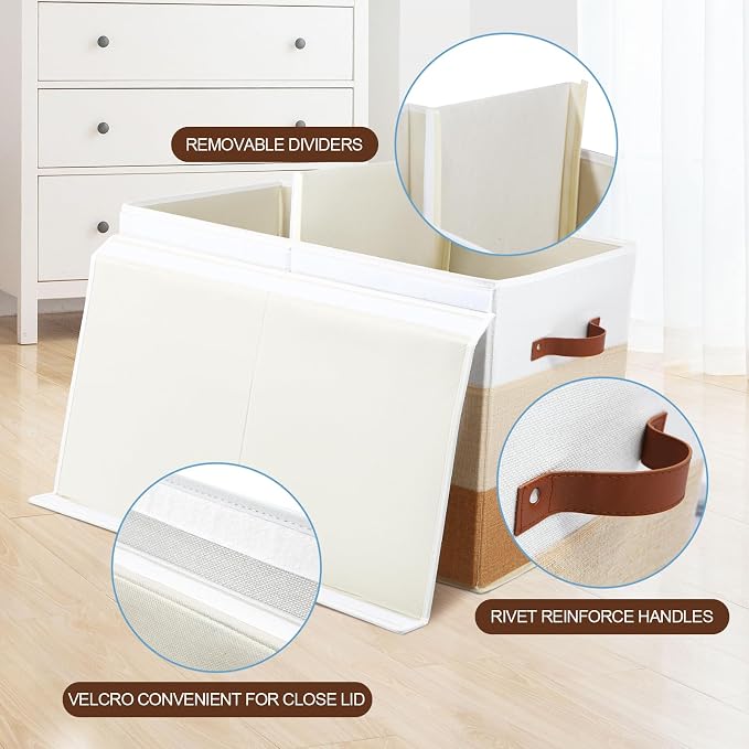 Mayniu Large Toy Box Chest - Image 3