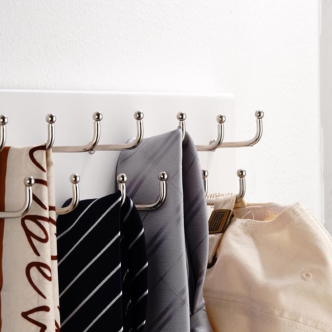 Treehouse Belt Organizer Rack, Holds Over 28 Large Belts, Sturdy Metal & Solid - Image 4