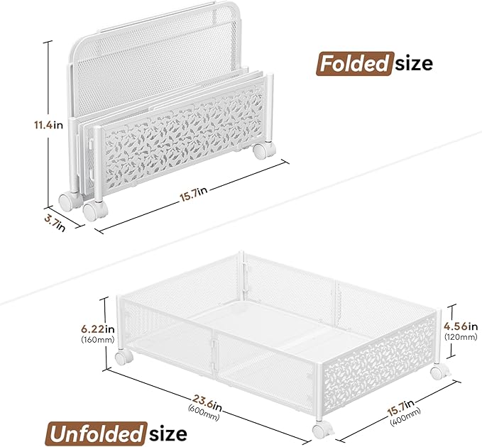 PHINOX Under Bed Storage, Under the Bed Storage Containers - Image 2