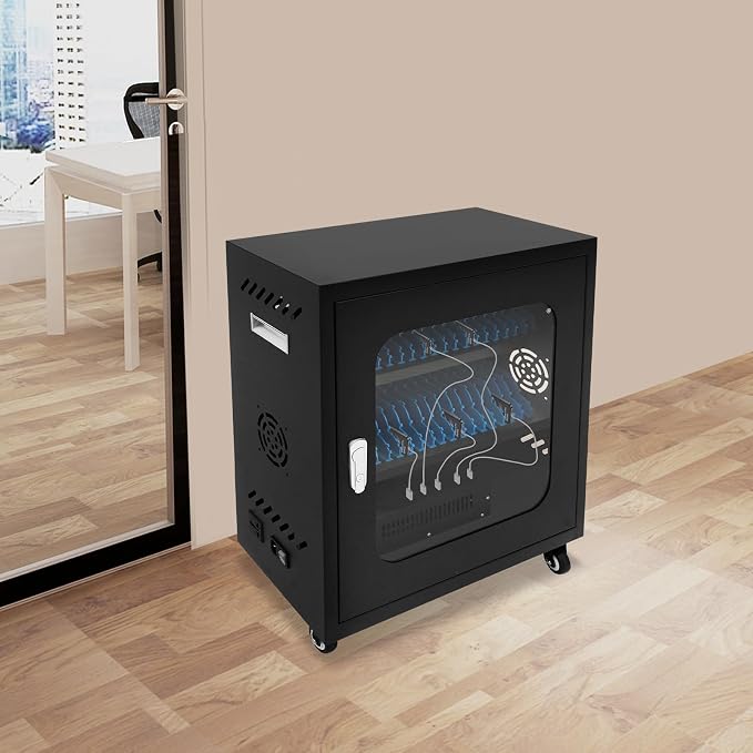 40-Slot Cell Phone Charging Station Cabinet - Image 2