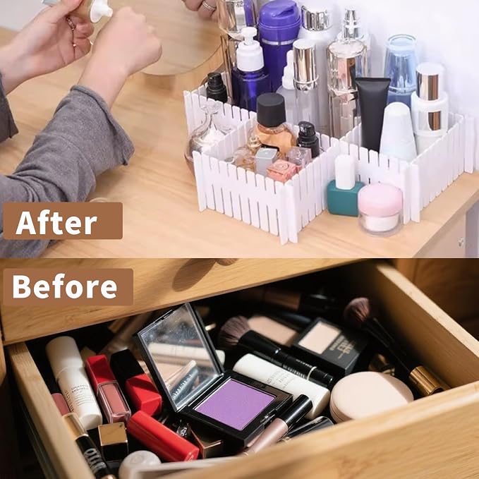 Adjustable Drawer Organizer Dividers Sock, Drawer Storage Partition Board - Image 5
