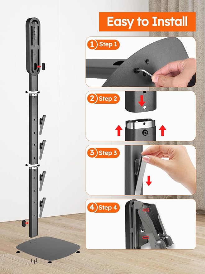 Vacuum Stand for Dyson Gen5 V15 V12 V11 V10 V8 V7 V6 – Stable Metal Holder - Image 5