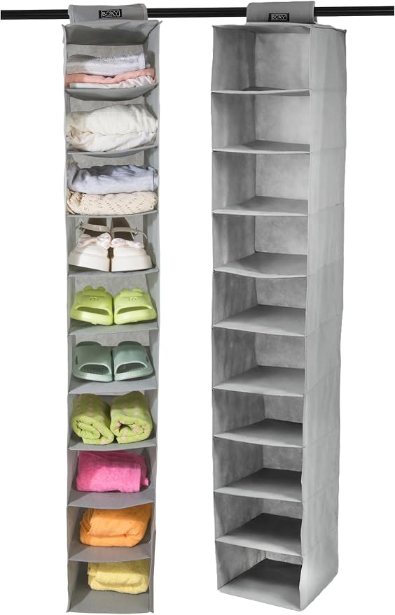 Boxy Concepts 10-Shelf Hanging Hat Organizer by BoxyConcepts